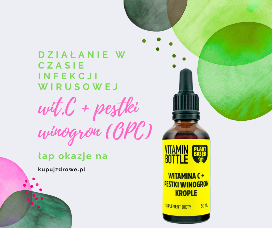 Witamina C na odporność – jak działają krople z witaminą C i pestkami winogron?