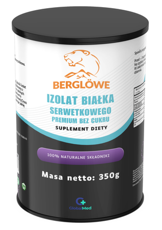 Izolat białka serwetkowego 350g PREMIUM BEZ CUKRU