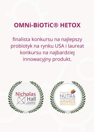 OMNi-BiOTiC® HETOX – synbiotyk jelito–wątroba, 30 saszetek