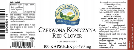 Czerwona koniczyna NSP 100 szt.