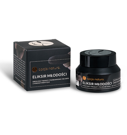 Eliksir Młodości – naturalny krem do twarzy z koenzymem Q10 50ml, dla skóry pozbawionej blasku