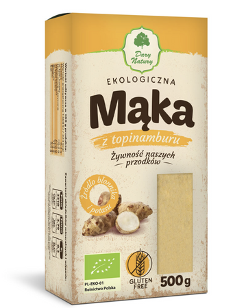 Mąka z topinamburu ekologiczna 500g 