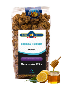 Granola z miodem 375g_PREMIUM