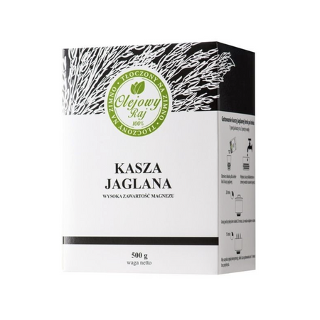 Kasza jaglana bezglutenowa 500 g | złote proso, delikatny smak