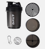 DrFit Bidon shaker zestaw wieloelementowy 500 ml 