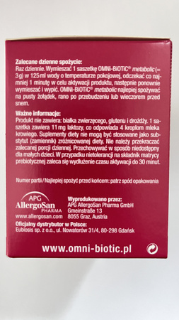 OMNi-BiOTiC Zestaw na zdrowy metabolizm i wagę – OMNi-BiOTiC® Metabolic + OMNi-LOGiC® Apple Pectin