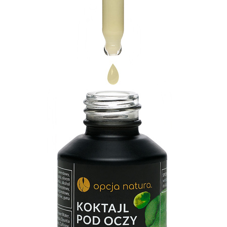Koktajl pod Oczy – naturalne serum z heksapeptydem, olejem z opuncji i kofeiną 30ml