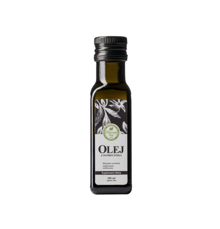 Olej z ogórecznika 100 ml | naturalne źródło GLA | KupujZdrowe.pl