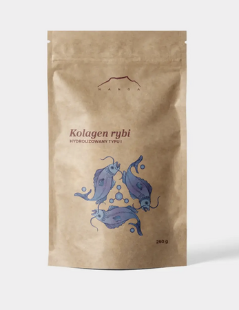 Kolagen rybi hydrolizowany typu I w proszku 250g