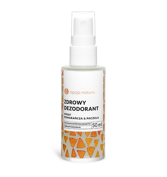 Naturalny dezodorant w sprayu – Opcja Natura | świeżość bez aluminium | 50 ml