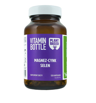 Magnez, cynk i selen i ziemia okrzemkowa 120 kapsułek