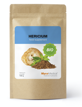 MycoMedica Lion's Mane Hericium Soplówka - BIO proszek 100g