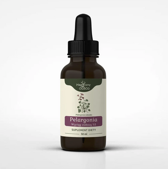 Pelargonia afrykańska – Umckaloaba w kroplach 50 ml – Na kaszel, zatoki i odporność