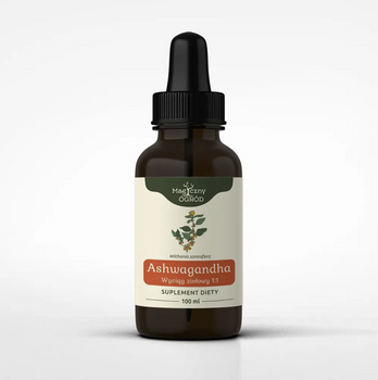 Ashwagandha nalewka 1:1 – stres, sen, adaptogen 