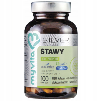 MyVita SILVER Stawy Pro Complex MSM Kolagen 100 kapsułek