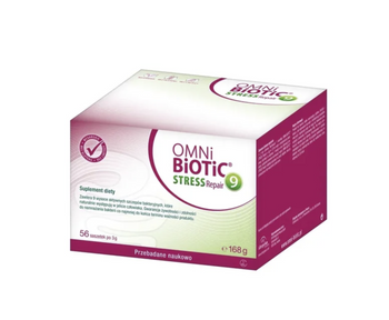 OMNi-BiOTiC® Stress Repair 56 saszetek – psychobiotyk wzmacniający oś jelito–mózg