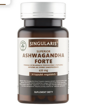 Ashwagandha Forte Singularis – 30 Kapsułek Wegańskich