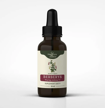 Berberys – nalewka (Berberis vulgaris) 50ml cukier i drobnoustroje