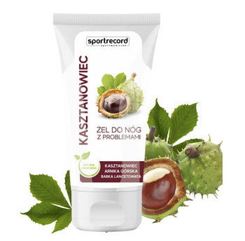 Kasztanowiec żel do nóg z problemami 200ml