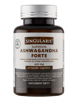 Ashwagandha Forte Singularis – 60 Kapsułek Wegańskich