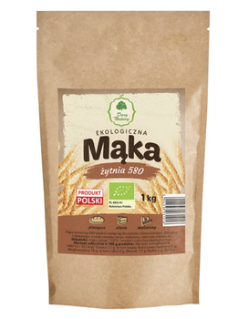 Mąka żytnia ekologiczna 1kg 