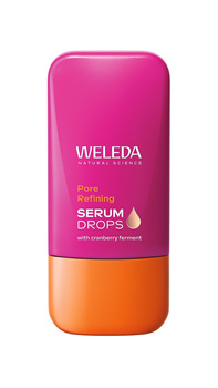 Weleda Serum w kroplach zmniejszające widoczność porów 30 ml | witamina C + E, ferment z żurawiny | wyrównuje koloryt