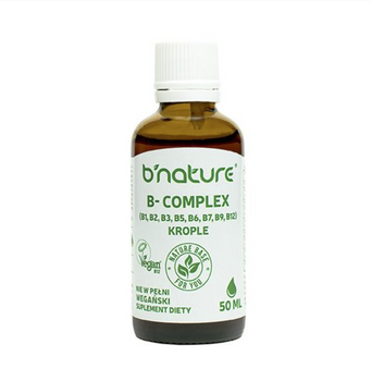 B-Complex krople 50 ml | witaminy z grupy B | KupujZdrowe.pl