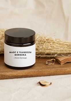 Sadło borsuka i liść laurowy - mazidło regeneracyjne 50ml