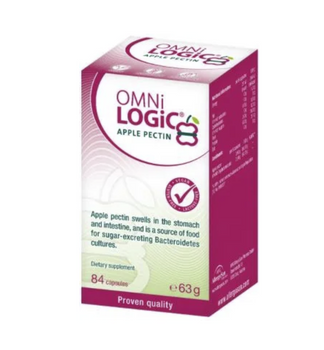 OMNi-LOGiC® Apple Pectin – pektyna jabłkowa | prebiotyk dla mikrobioty | 84 kapsułek