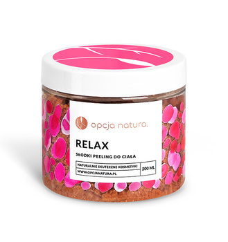 Peeling Relax – Słodki peeling do ciała z naturalną trawą cytrynową 200ml