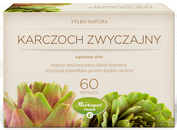 Karczoch zwyczajny — wsparcie trawienia i wątroby | 60 kapsułek | Herbapol Poznań