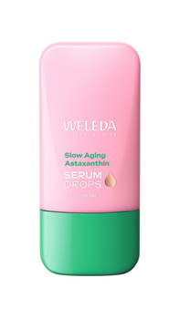 Weleda Przeciwstarzeniowe serum w kroplach z astaksantyną 30 ml | astaksantyna + biała herbata | ochrona antyoksydacyjna