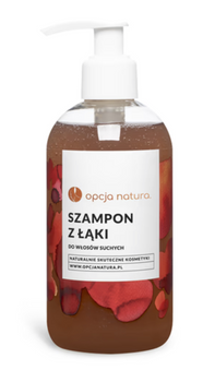 Szampon z łąki do włosów suchych 250 ml – inulina, pantenol, ekstrakty owocowe | Opcja Natura