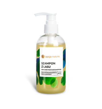 Szampon z Lasu – naturalny szampon do włosów przetłuszczających się z pokrzywą i olejkami eterycznymi 250ml