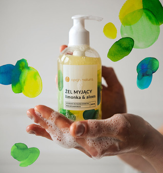 Żel Myjący Limonka & Aloes – naturalne oczyszczenie 3w1 do twarzy, ciała i higieny intymnej 250ml