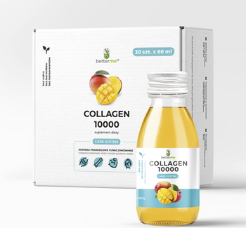 BetterMe Collagen 10000 – płynny kolagen rybi, 30 dni kuracji, 10 000 mg