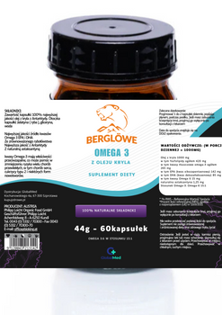 Omega 3 z oleju z kryla z astaksantyną 120szt.
