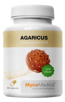 Agaricus - ekstrakt z grzyba ieczarka brazylijska 90szt.