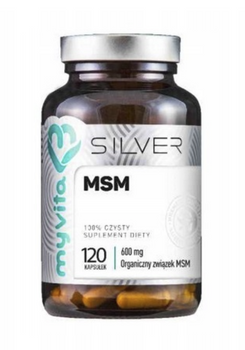 MSM siarka 600 mg + L-Leucyna 120 kapsułek