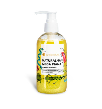 Naturalna Mega Piana – delikatna kąpiel i zabawa w jednym! Dla dzieci – z olejem z rokitnika i naturalnymi olejkami eterycznymi 250ml