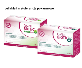 OMNi-BiOTiC Zestaw przy celiakii i nietolerancjach pokarmowych – OMNi-BiOTiC® STRESS Repair 9 + OMNi-BiOTiC® 6