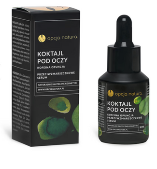 Koktajl pod Oczy – naturalne serum z heksapeptydem, olejem z opuncji i kofeiną 30ml