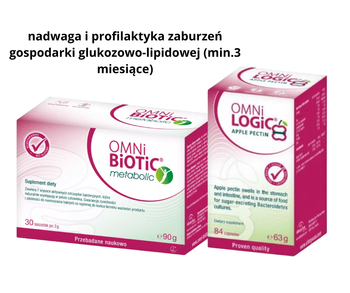 OMNi-BiOTiC Zestaw na zdrowy metabolizm i wagę – OMNi-BiOTiC® Metabolic + OMNi-LOGiC® Apple Pectin