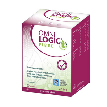 OMNi-LOGiC® FIBRE – błonnik prebiotyczny Low FODMAP | oporna dekstryna + PHGG | 250 g